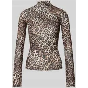 HUGO Slim fit top met opstaande kraag, model ‘DARDONNAY’