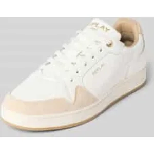 Replay Leren sneakers met labelprints, model ‘SMASH CHOICE’
