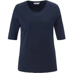 Shirt in set 2 100% katoen ronde hals Van Peter Hahn wit