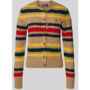 Polo Ralph Lauren Gebreid jack van een mix van wol en kasjmier