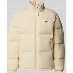 Lacoste Regular fit donsjack met opstaande kraag en geïntegreerde capuchon