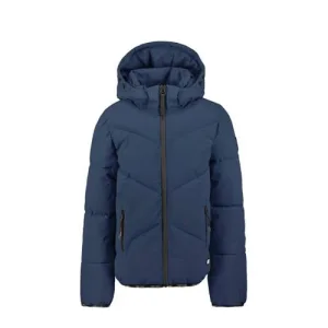Cars gewatteerde jas donkerblauw