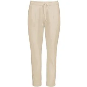 Enkellange comfortbroek pasvorm Cornelia Van Peter Hahn beige