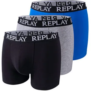 Replay Boxershorts met herenlogo (3-pack)