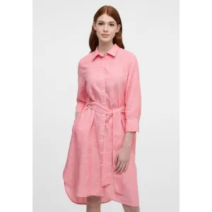 Eterna Jurk met overhemdkraag Loose fit