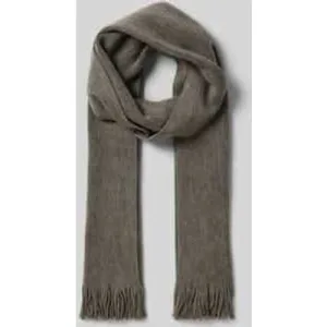 Christian Berg Men Sjaal van wolmix met franjes