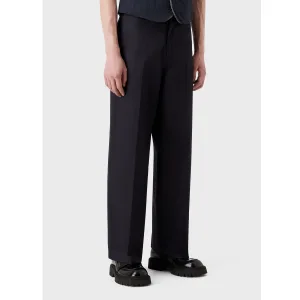 Men’s Emporio Armani Trousers in Navy