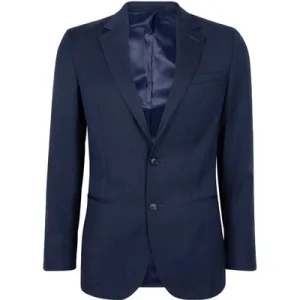 Reiss Capri-wool Blend Slim Navy