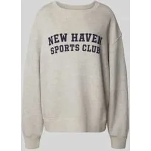 Gant Oversized sweatshirt van puur katoen met statementprint