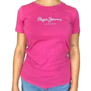 Dames-T-shirt Pepe Jeans New Virginia N