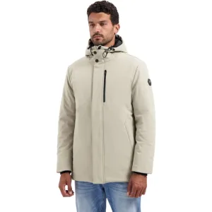 No Excess Jacket long soft shell stone