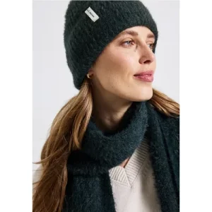 Street One Dames Beanie van verengaren in Groen