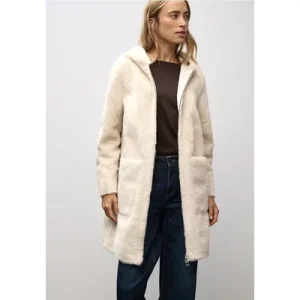 Street One Dames Nepbontjas met capuchon in Beige