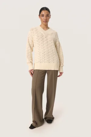 Pullover Loose fit cream