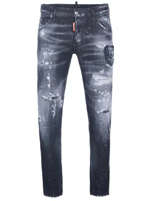 Dsquared2 Skater jeans zwart