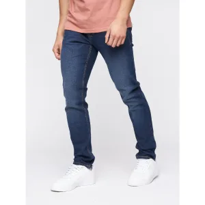 Men’s Crosshatch Buraca Slim-Fit Jeans in Blue