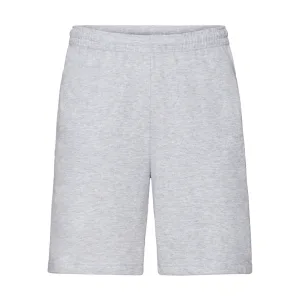 Fruit of the Loom Heren Iconic 195 Jersey Shorts (Heide Grijs)
