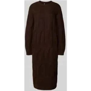 Pieces Relaxed fit gebreide jurk met wol, model ‘JENNA’