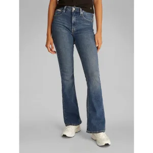 Calvin Klein Bootcut jeans SKINNY BOOTCUT in blauwe wassing