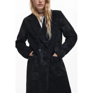 Desigual manteljas zwart