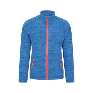 Mountain Warehouse Kinder/Kids Snowdonia Fleece Jas (Blauw)