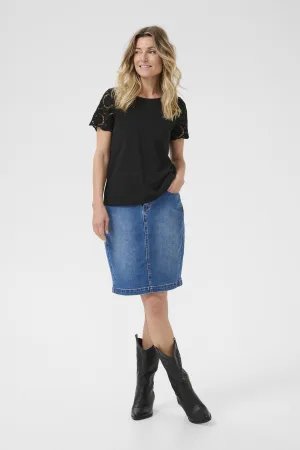 T-shirt CRKali Regular fit black