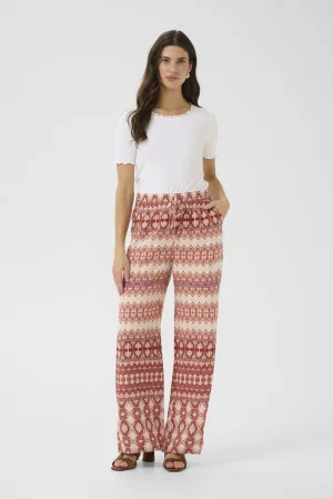 Casual broek Loose fit pink