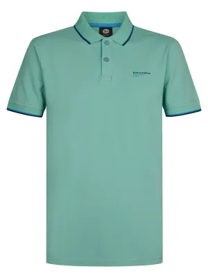 Petrol Industries – Heren Klassieke Polo Tideside – Groen