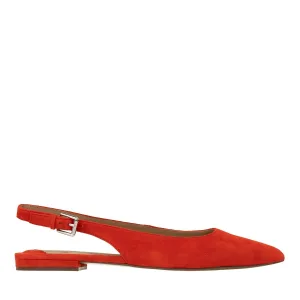 Lauren Ralph Lauren Sandalen met hak – Londyn Slbck-Flats-Slingback in rood