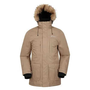 Mountain Warehouse Heren Gorge II Long Jacket (Steen)
