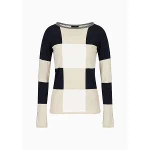 Women’s Emporio Armani Crewneck Sweatshirt in Beige