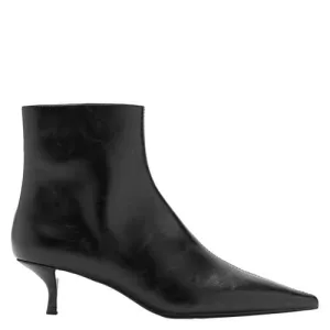 Mango enkellaarzen zwart