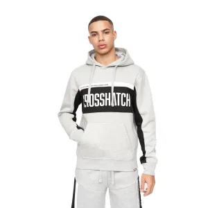 Crosshatch Heren Silomane Hoodie (Grijze Mergel)