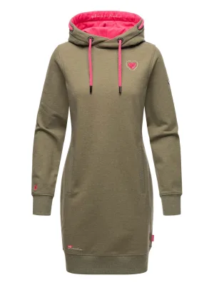 Navahoo dames hoodie jurk Kirschblüte – Stijlvol & Comfortabel