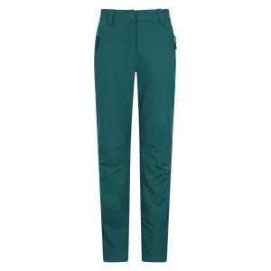 Mountain Warehouse Dames/Dames Arctic II Stretch Fleece gevoerde Reguliere Broek (Donkergroen)