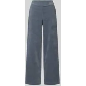 Marc O’Polo Wide leg broek van katoenmix