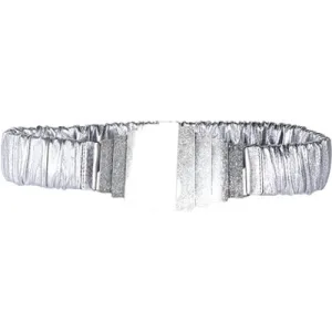 IRO Paris Streak Medium Belt Silver