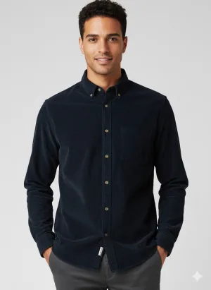 SELECTED HOMME Overhemd met lange mouwen SLHREG-DAN CORD SHIRT LS