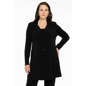 YOEK blazer van travelstof DOLCE zwart