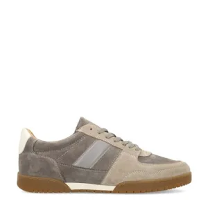 Manfield suède sneakers grijs
