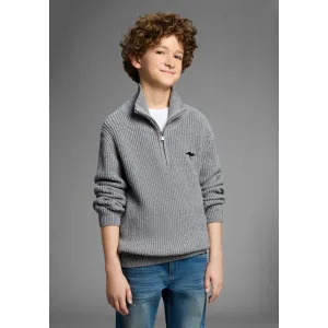 KangaROOS Gebreide trui Troyer, Pullover met rits