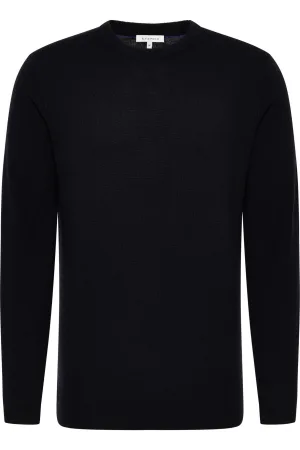 ETERNA Trui marine, Effen