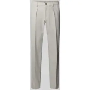 Profuomo Relaxed fit broek met persplooien