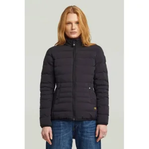 G-STAR gewatteerde jas quilted zwart