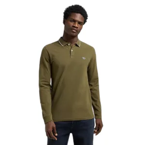 Polo met lange mouwen Lee Pique