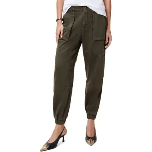 AllSaints Mila Denim Trouser Khaki Green