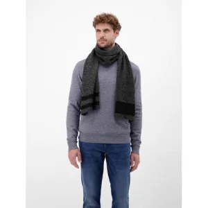 LERROS sjaal donkergrijs