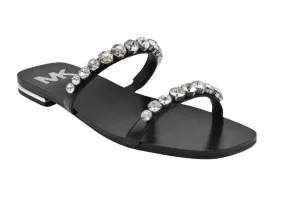 Michael Kors Sandalen – Black Leather Sandals in zwart