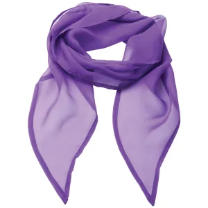 Premier Dames/vrouwenwerk Chiffon Formele Sjaal (Rijke Violet)