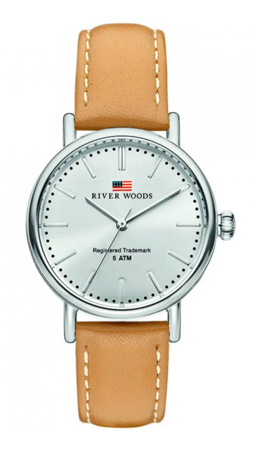 River Woods Oswego dameshorloge Bruin RW340022